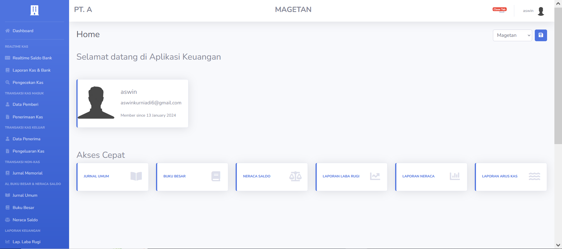 Tampilan Produk